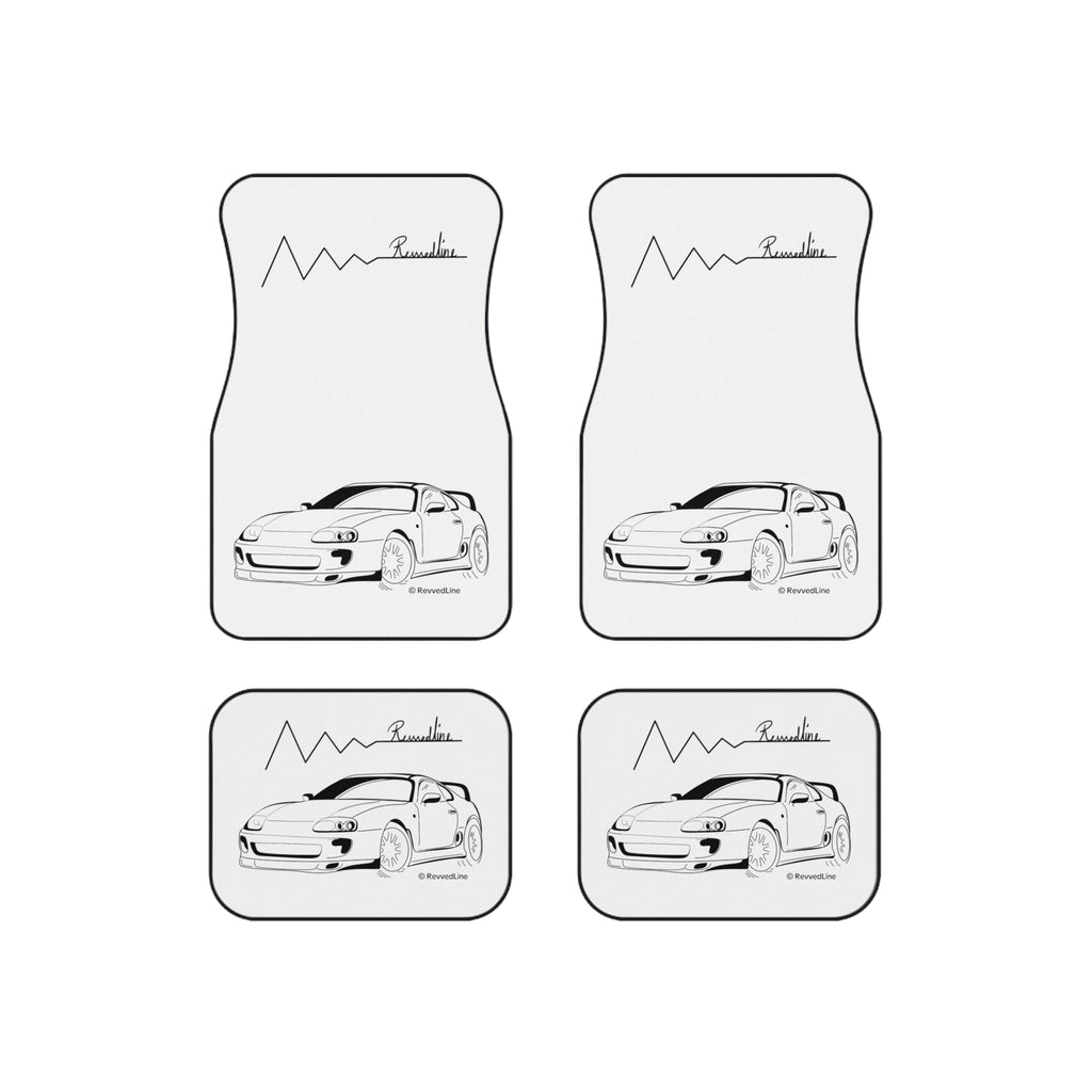 Revvedline Supra MK4 Floor Mats Set Of 4