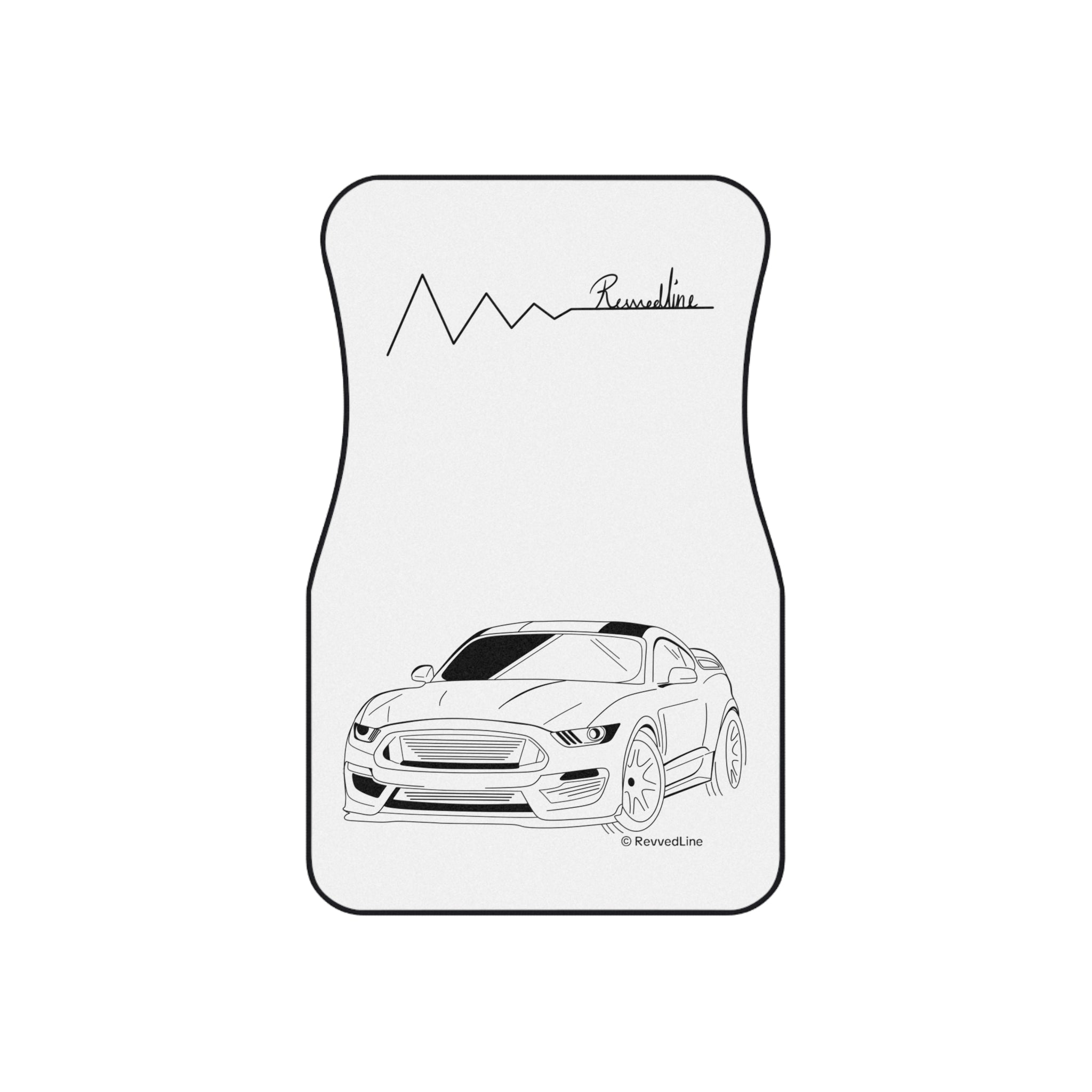 Revvedline Mustang Shelby Floor Mats Set Of 4
