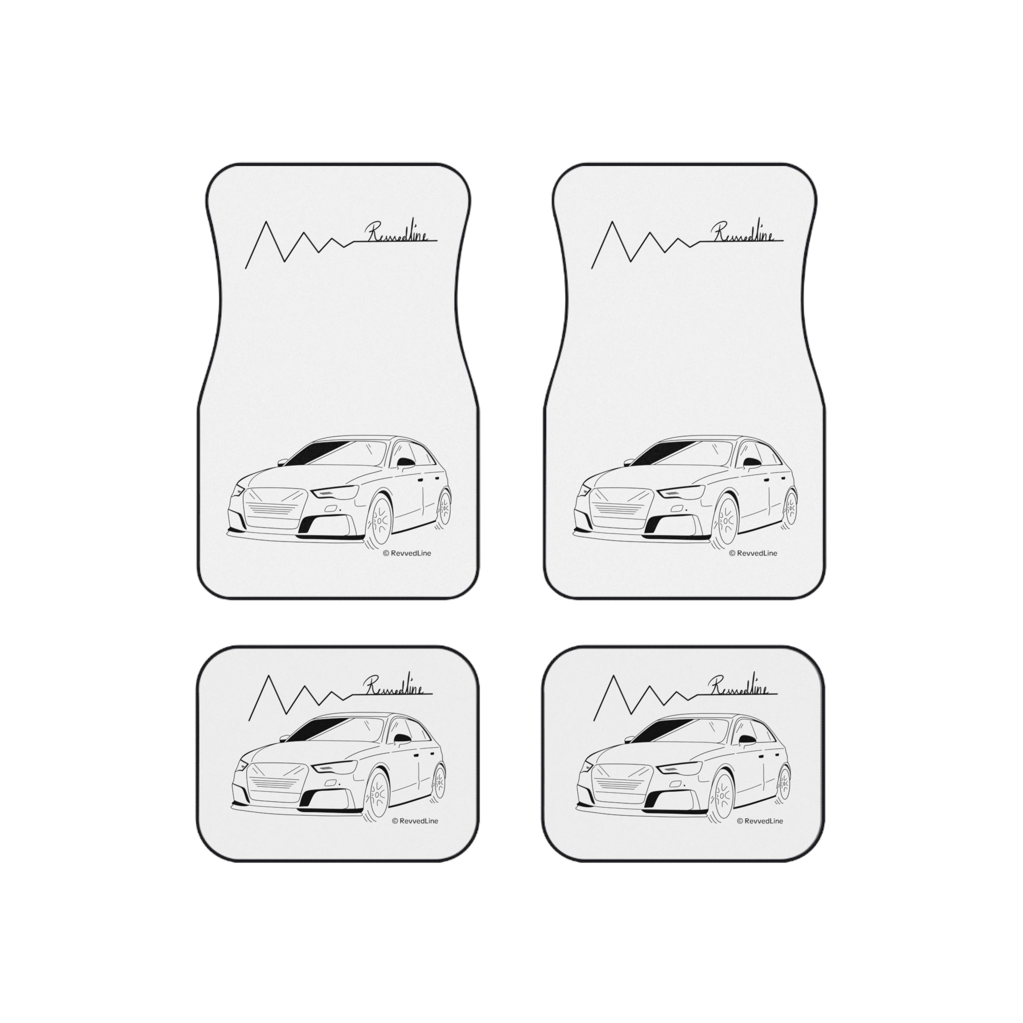 Revvedline RS3 Floor Mats Set Of 4