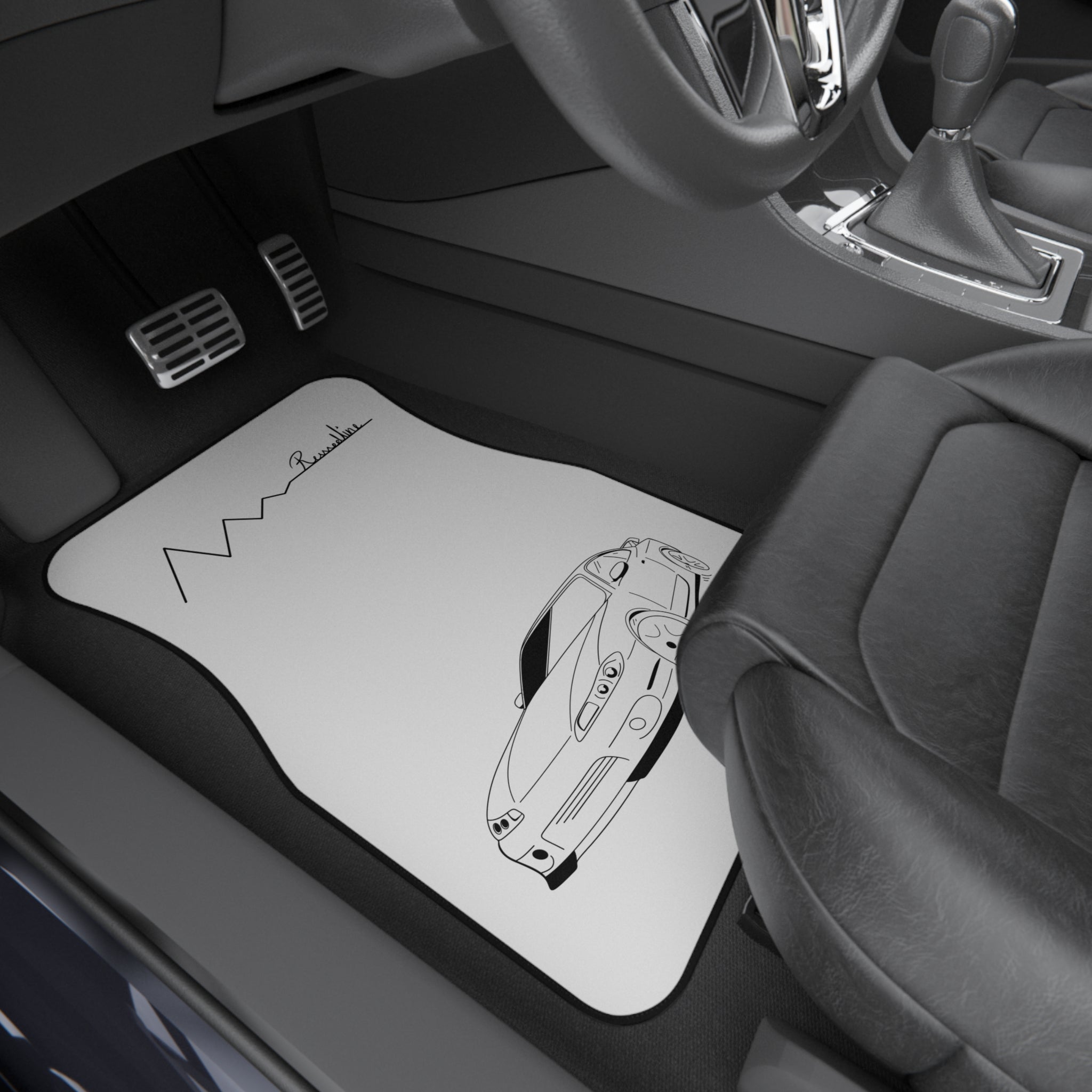 Revvedline Silvia S15 Floor Mats Set Of 4
