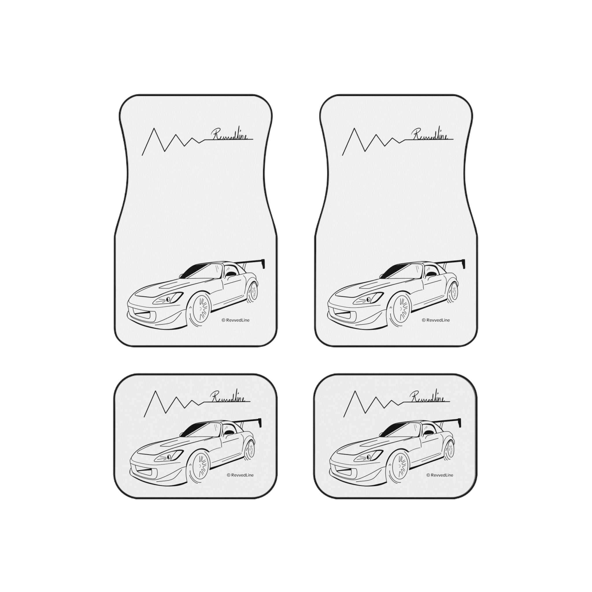 Revvedline S2000 Floor Mats (Set Of 4)