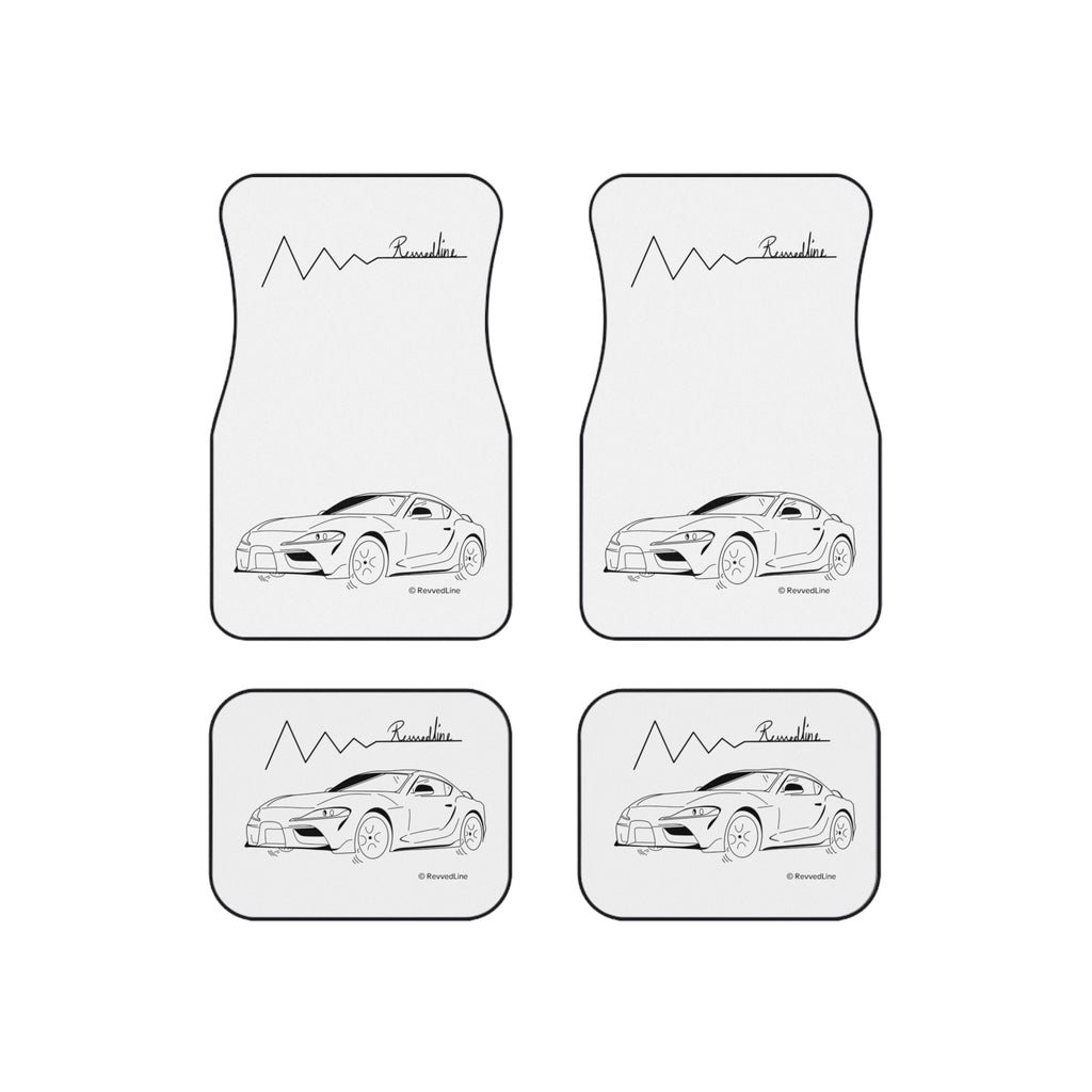Revvedline Supra MK5 Floor Mats Set Of 4
