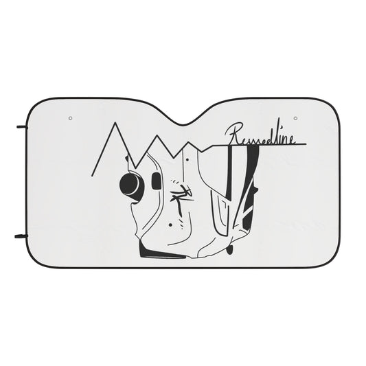 Revvedline-Collections Car Sun Shade Signature Logo