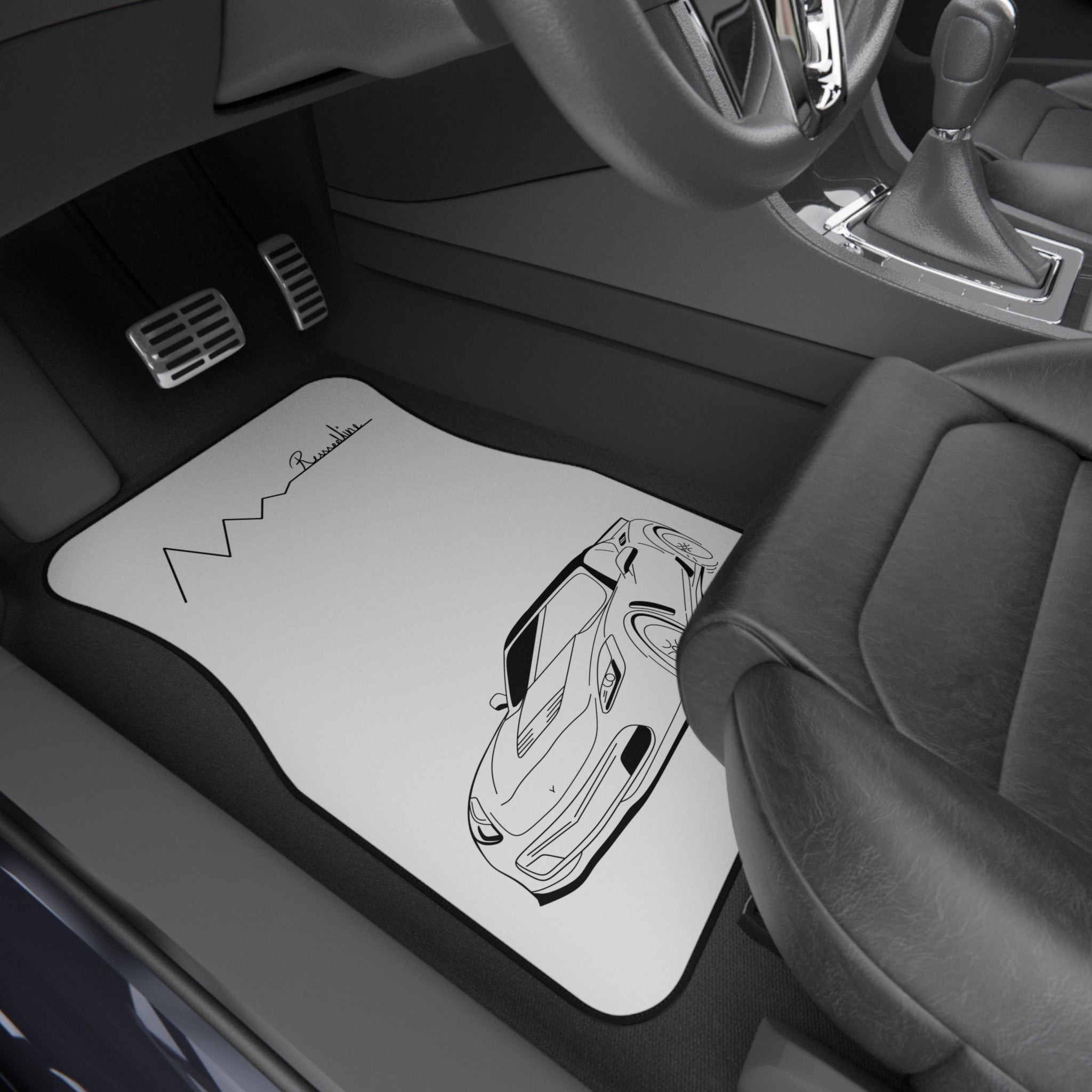 Revvedline Corvette C7 Floor Mats Set Of 4