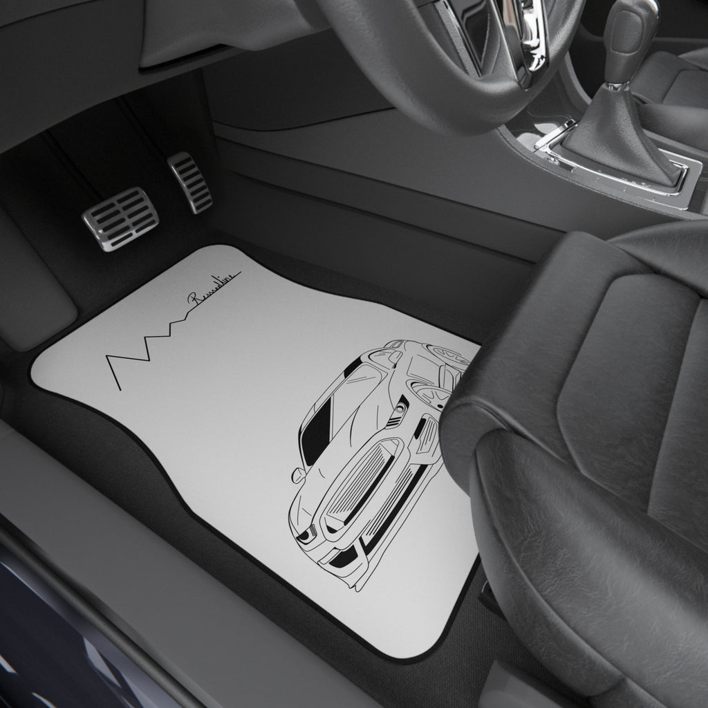Revvedline Mustang Shelby Floor Mats Set Of 4