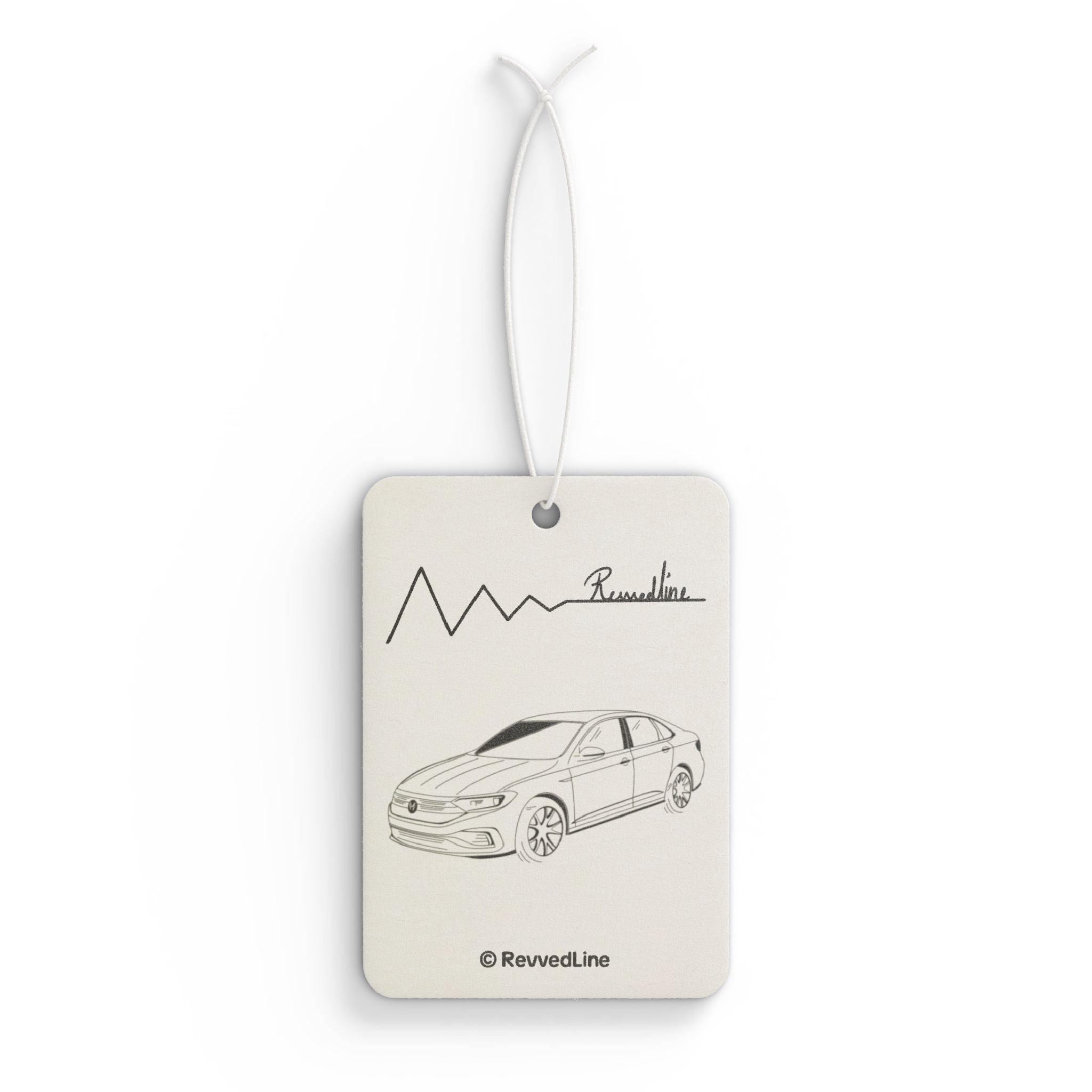 Revvedline MK7 Jetta GLI Air Freshener – Clean Drive, Real Presence