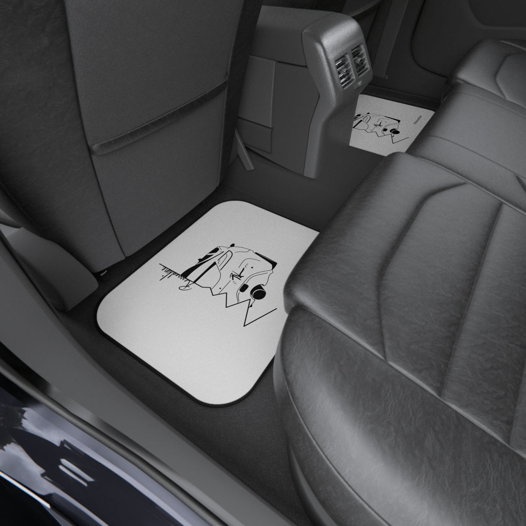 Revvedline GR86 Signature Logo Floor Mats Set Of 4