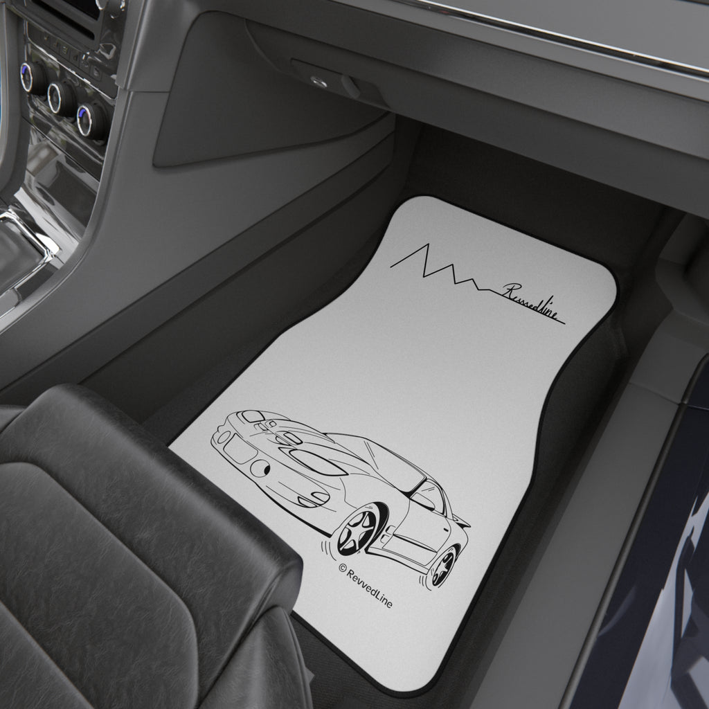 Revvedline Firebird Trans Am Floor Mats Set Of 4
