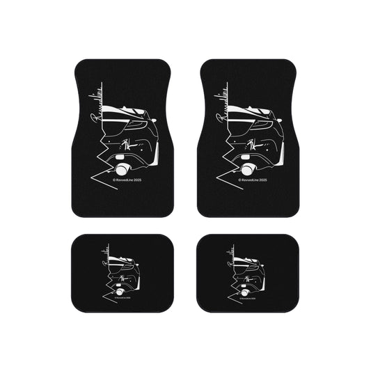 Revvedline-Collection Signature logo Premium Car Mats