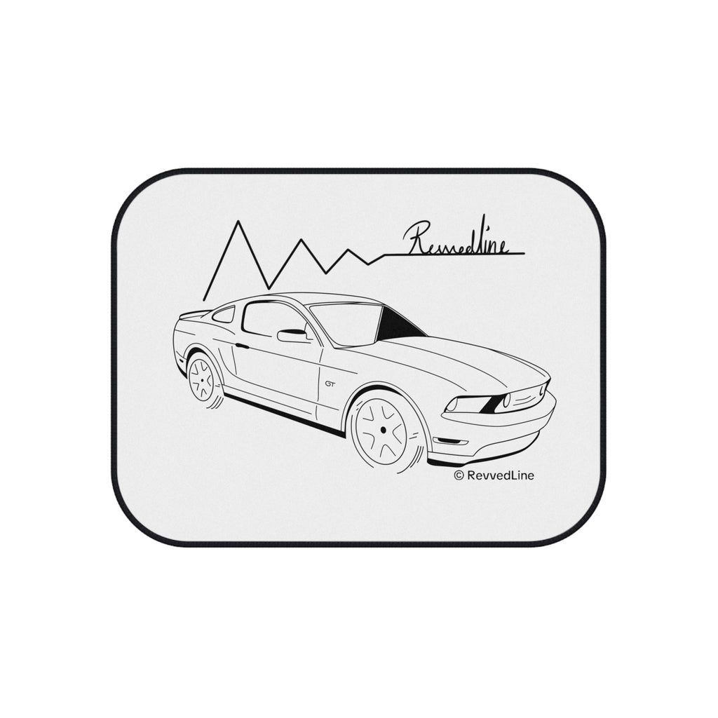 Revvedline Mustang GT Floor Mats Set Of 4