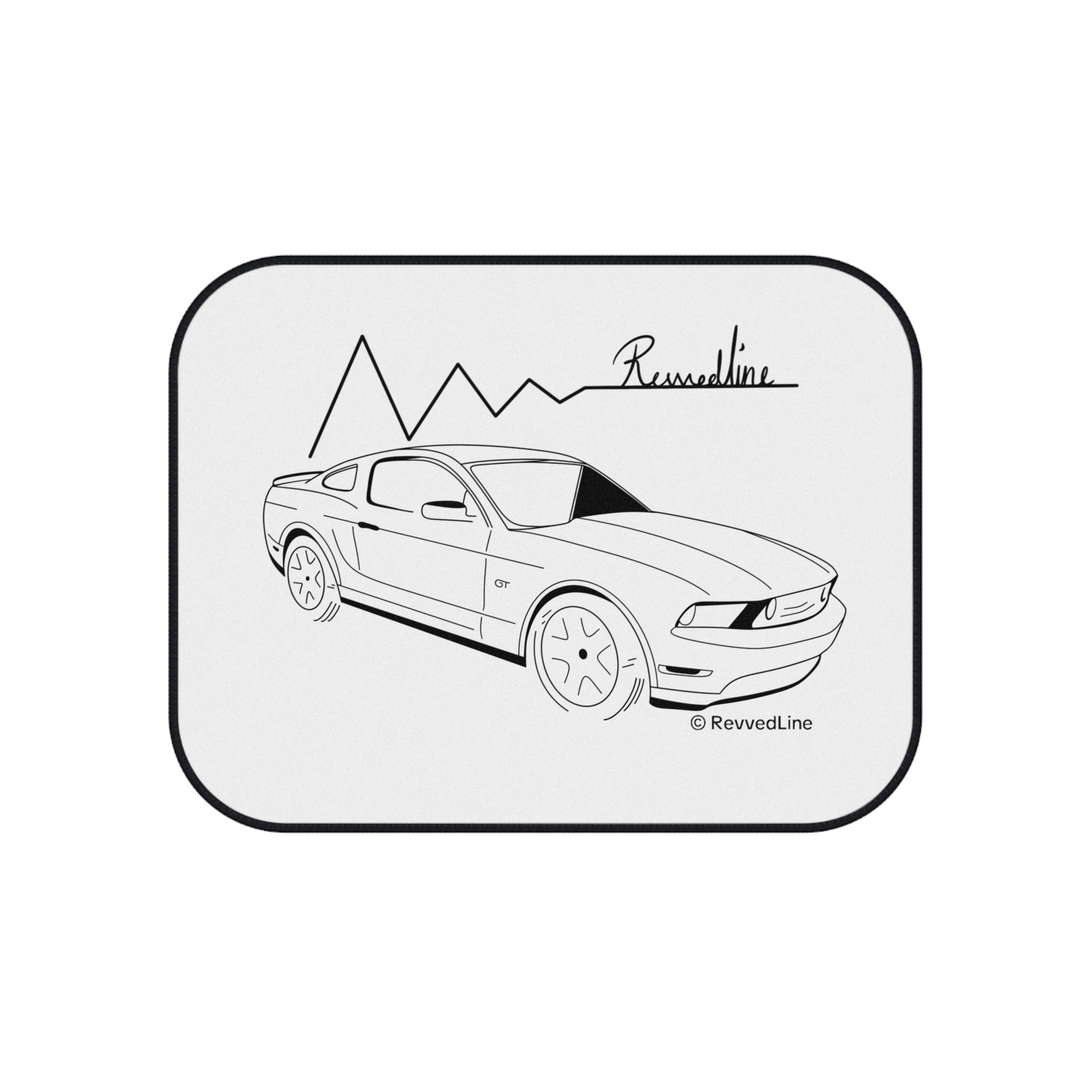 Revvedline Mustang GT Floor Mats Set Of 4