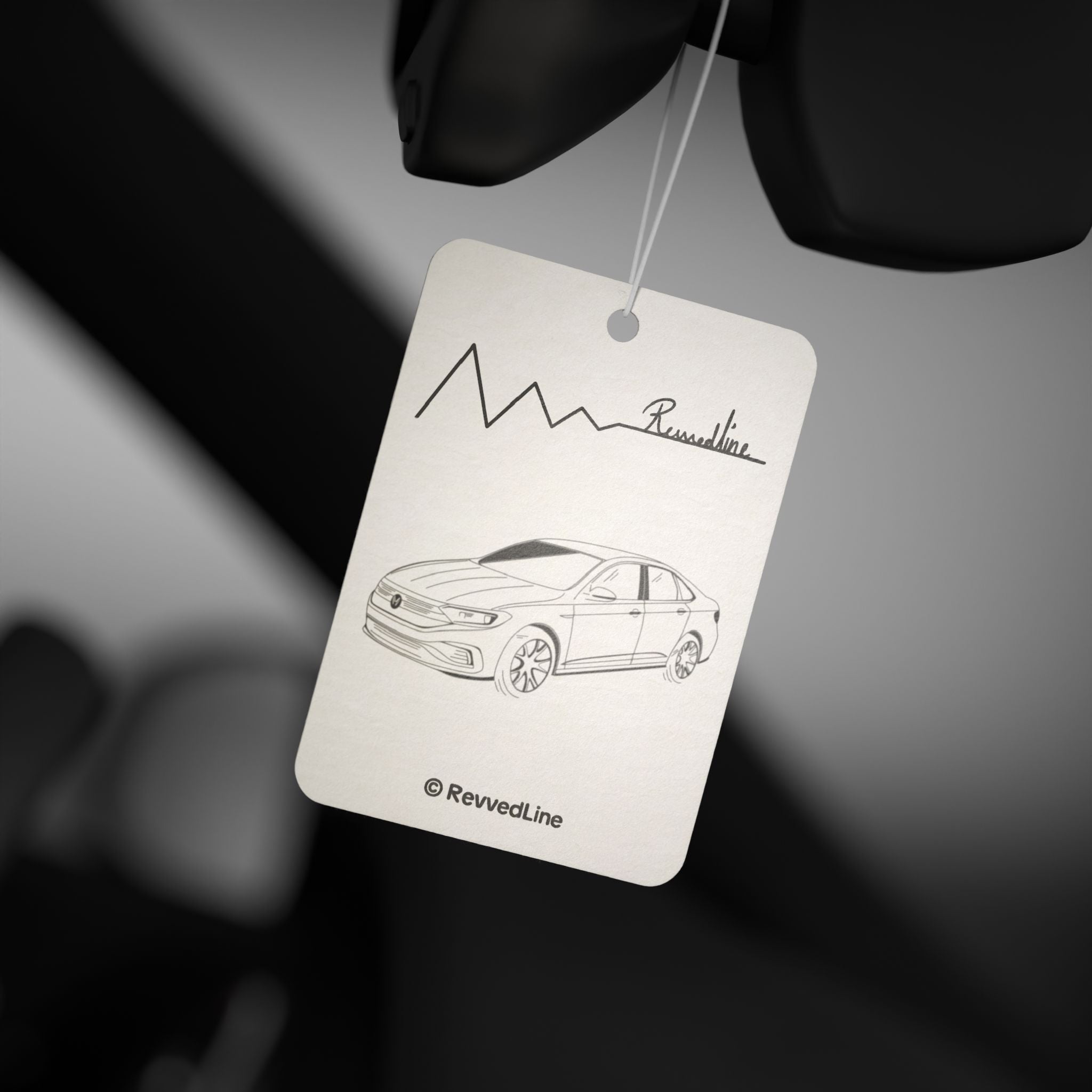 Revvedline MK7 Jetta GLI Air Freshener – Clean Drive, Real Presence