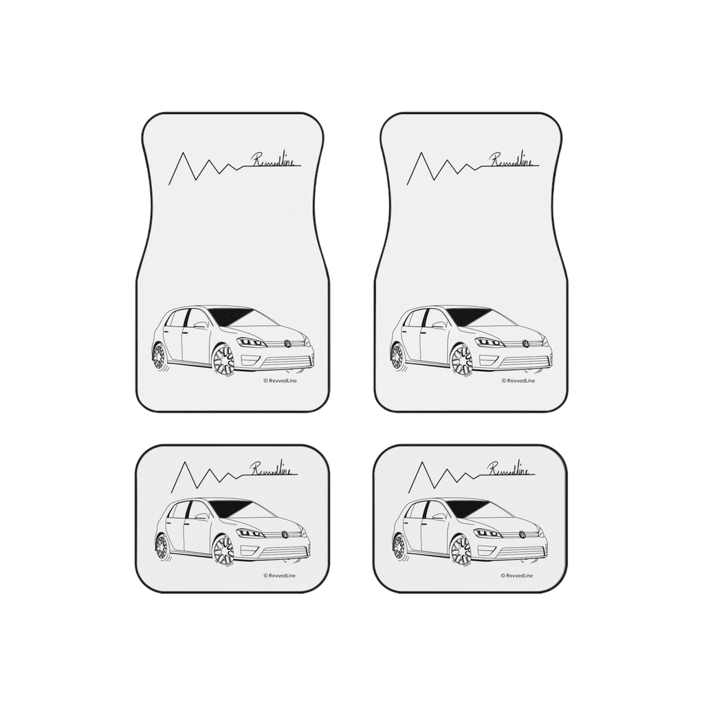Revvedline Golf R Floor Mats