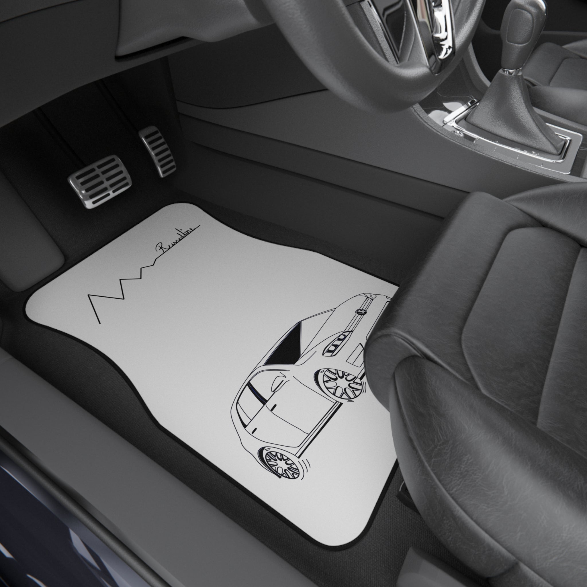 Revvedline Golf R Floor Mats
