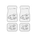 Revvedline GTR R35 Floor Mats Set Of 4