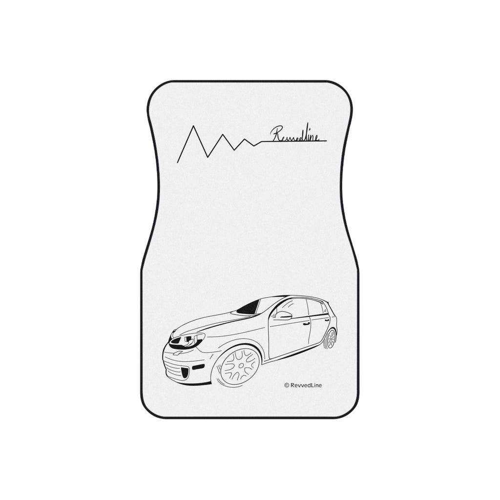 Revvedline MK6 GTI Floor Mats Set Of 4