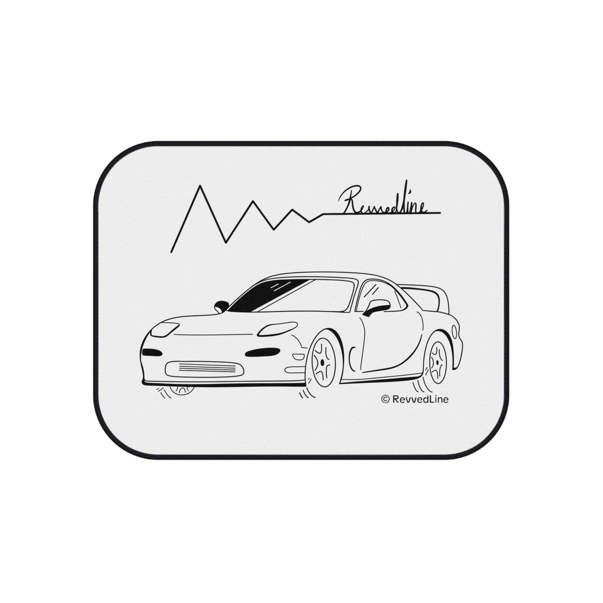 Revvedline RX7 Floor Mats Set Of 4