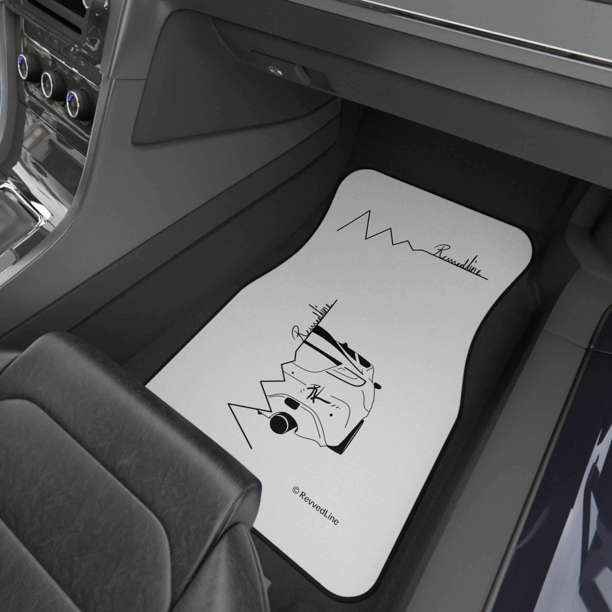 Revvedline GR86 Signature Logo Floor Mats Set Of 4