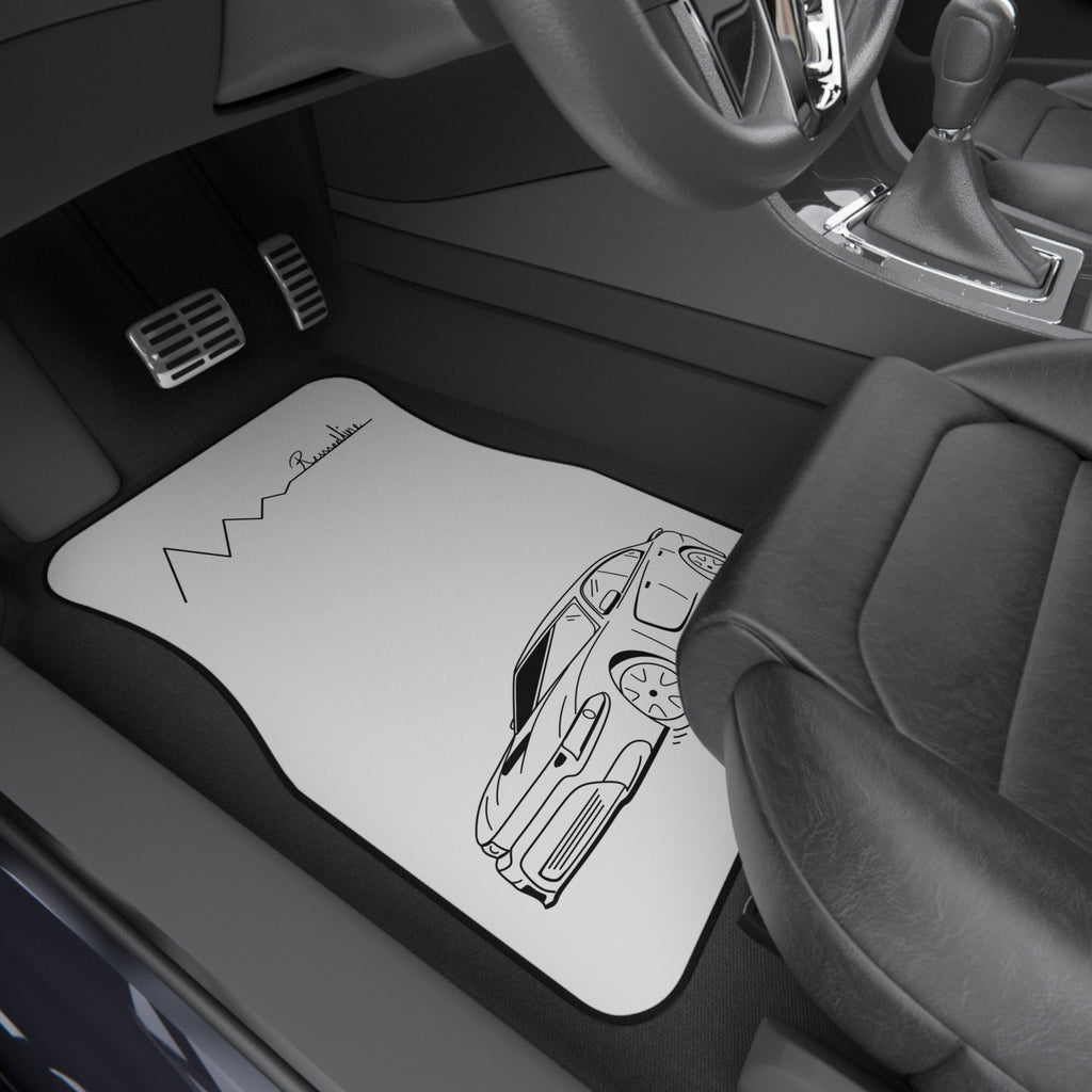 Revvedline HellCat Charger Floor Mats Set Of 4