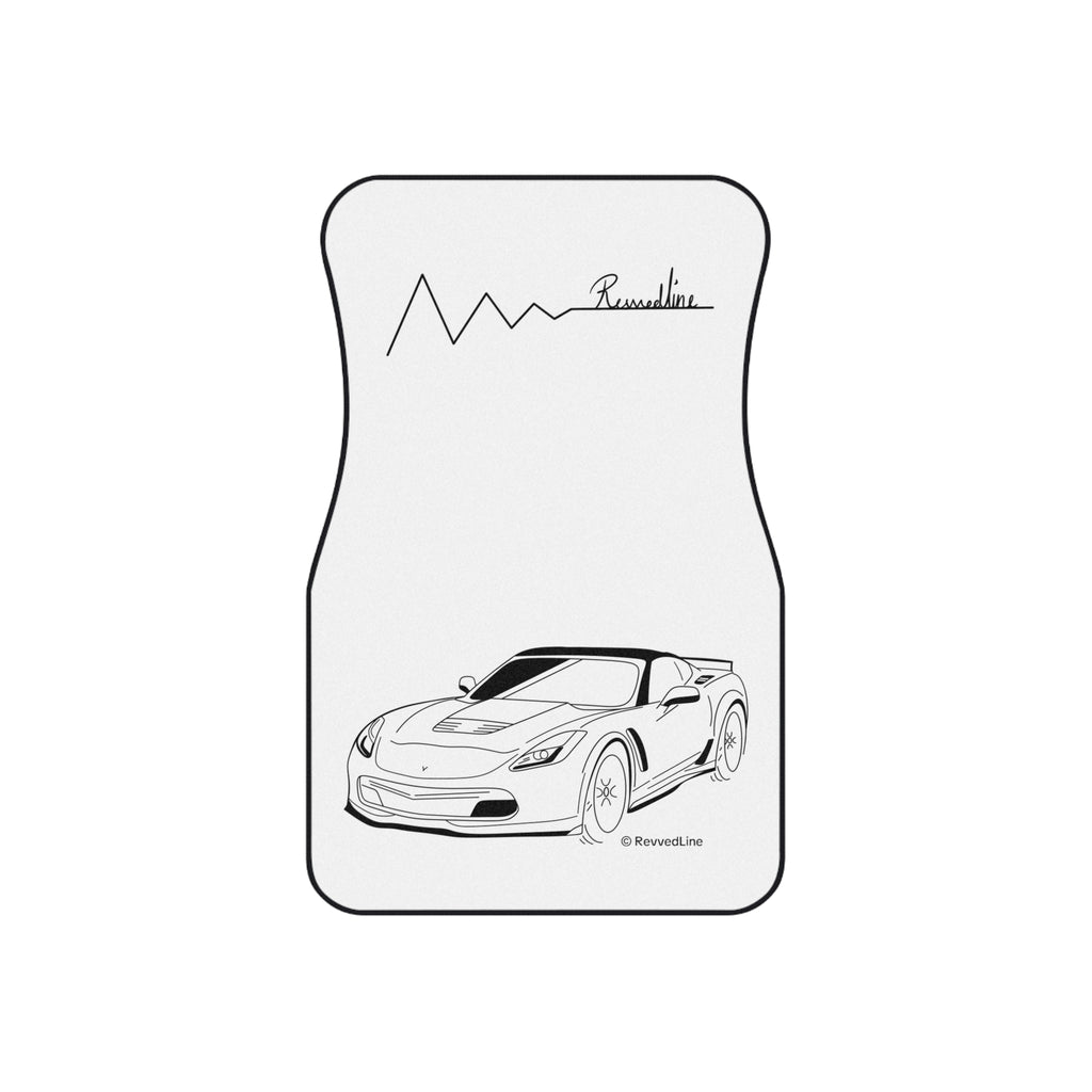 Revvedline Corvette C7 Floor Mats Set Of 4