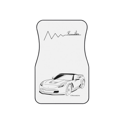 Revvedline Corvette C7 Floor Mats Set Of 4