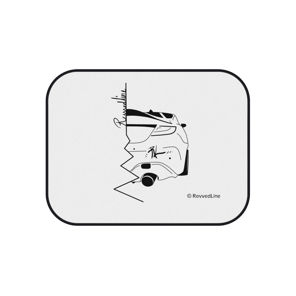 Revvedline GR86 Signature Logo Floor Mats Set Of 4