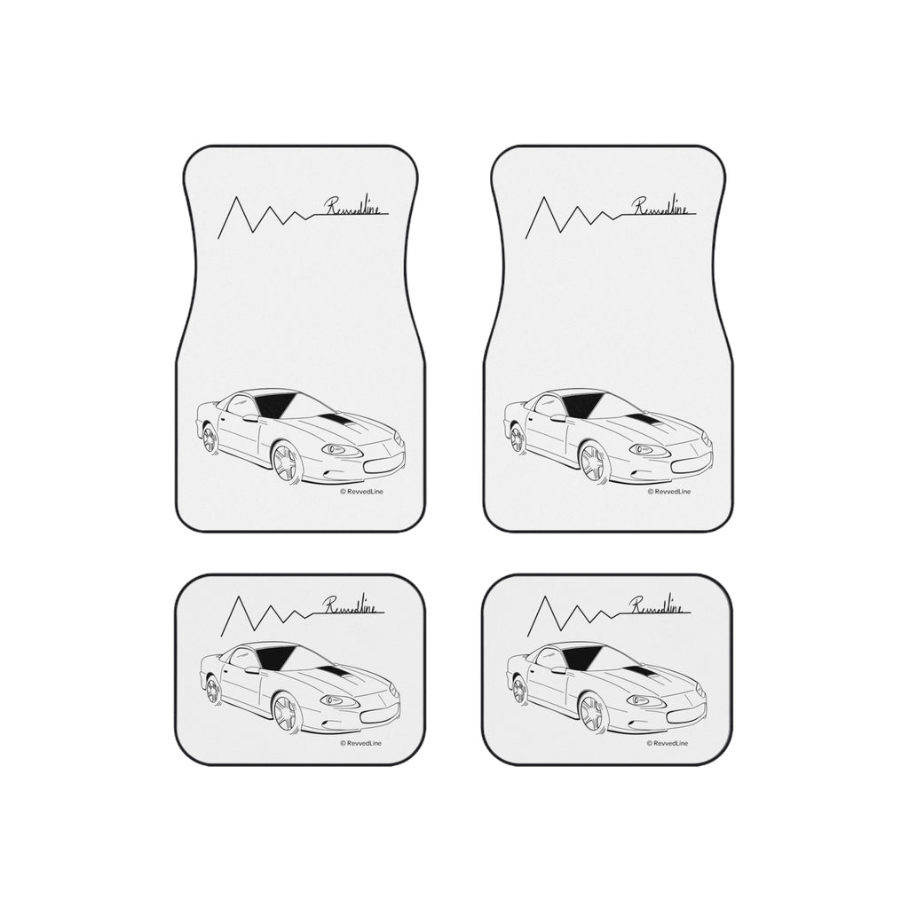 Revvedline Camaro Z28 Floor Matts Set Of 4