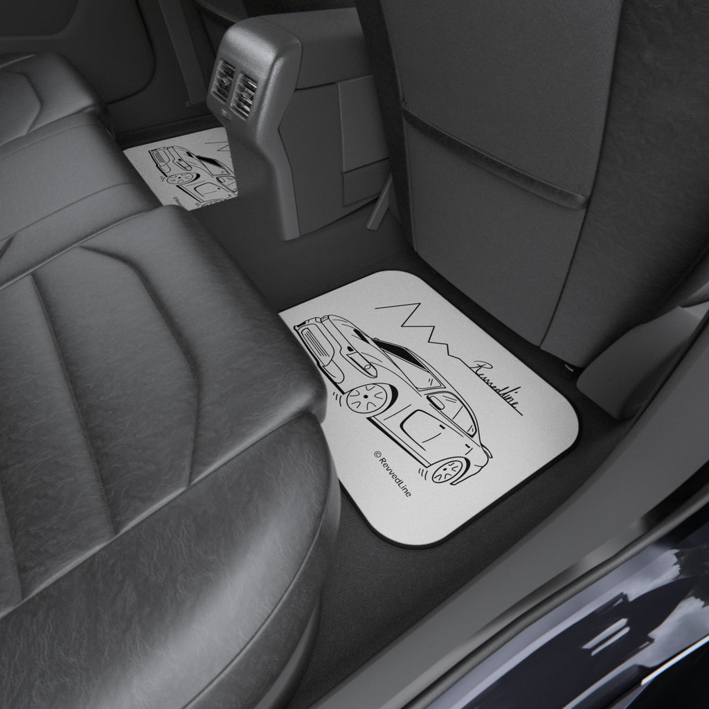 Revvedline HellCat Charger Floor Mats Set Of 4