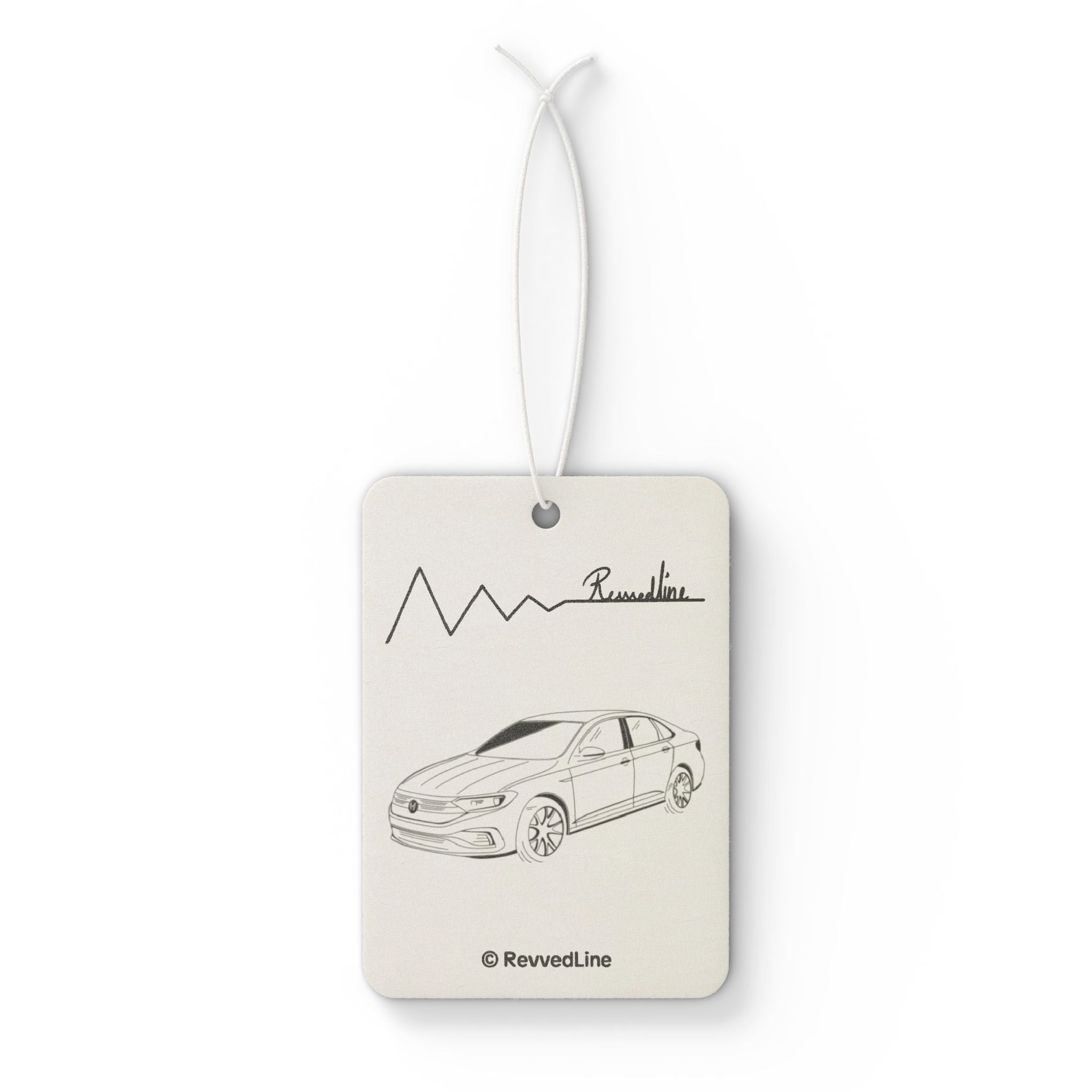 Revvedline MK7 Jetta GLI Air Freshener – Clean Drive, Real Presence